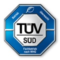 TÜV SÜD Prüfzeichen Fachbetrieb nach WHG